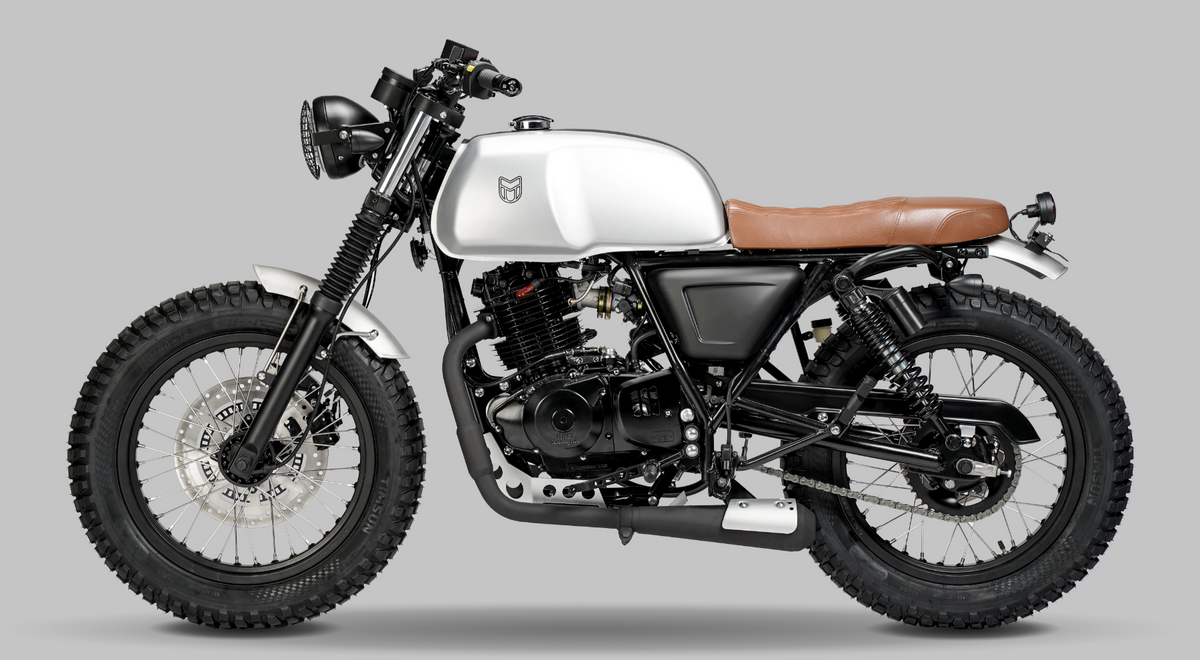 Akita 250cc Silver | Mutt Motorcycles[YOUR TERRITORY]