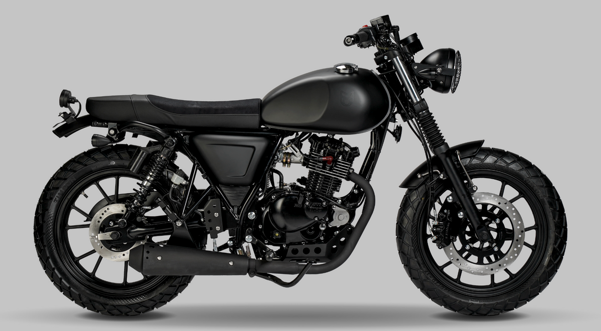 FSR 125cc Matt Black | Mutt Motorcycles[YOUR TERRITORY]