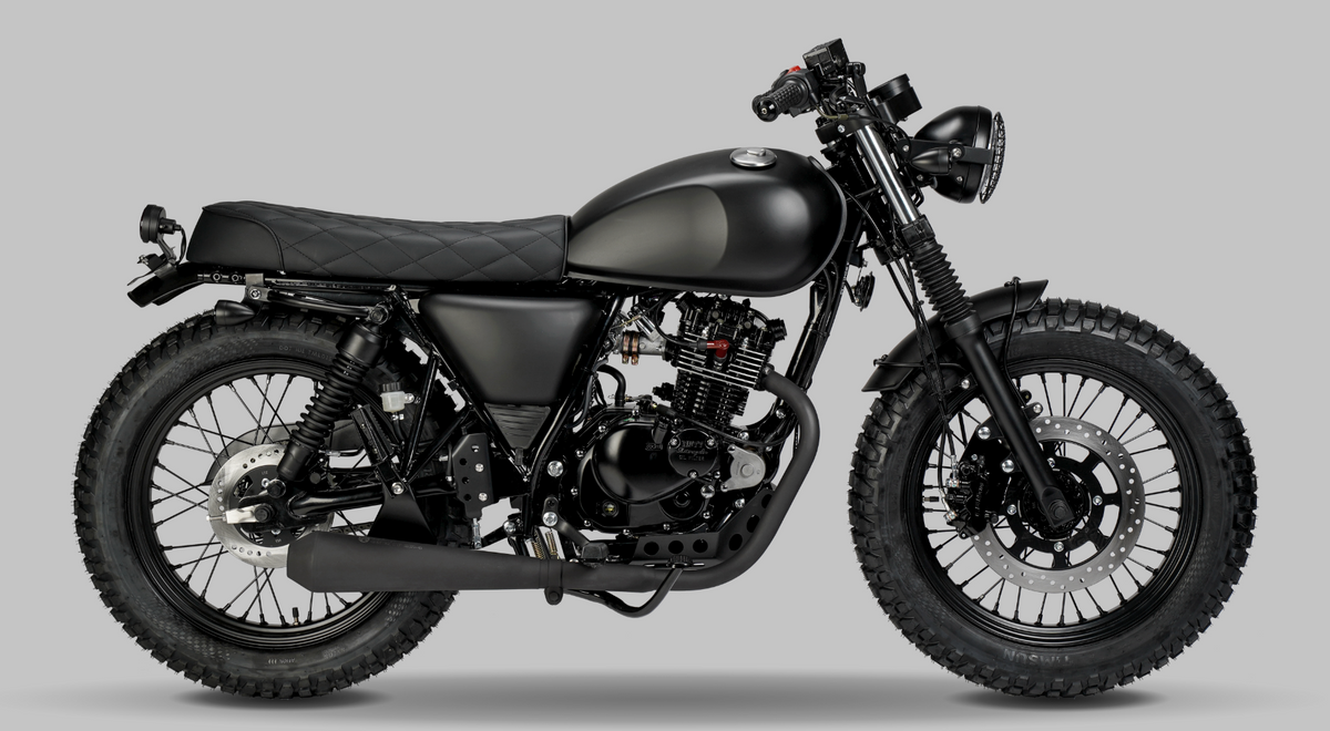 Sabbath 125cc Matt Black | Mutt Motorcycles[YOUR TERRITORY]