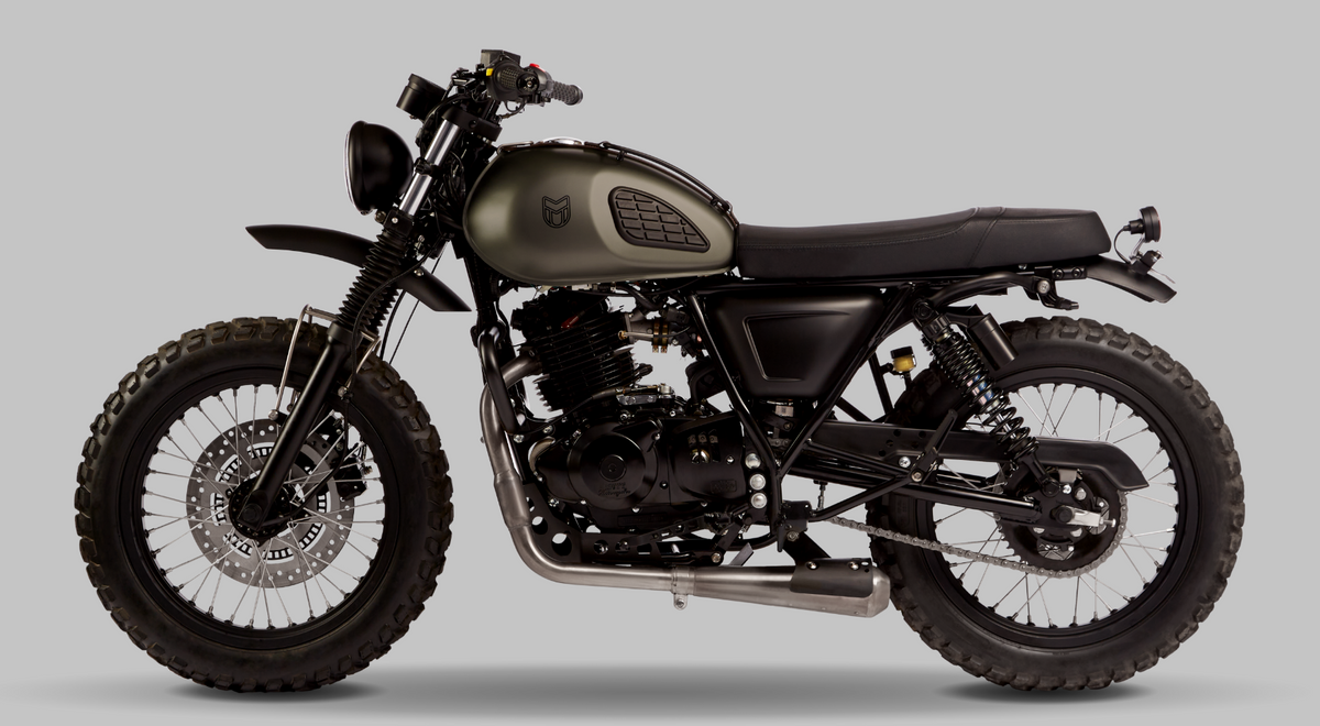 Mushman 250cc Matt Greeen| Mutt Motorcycles[YOUR TERRITORY]